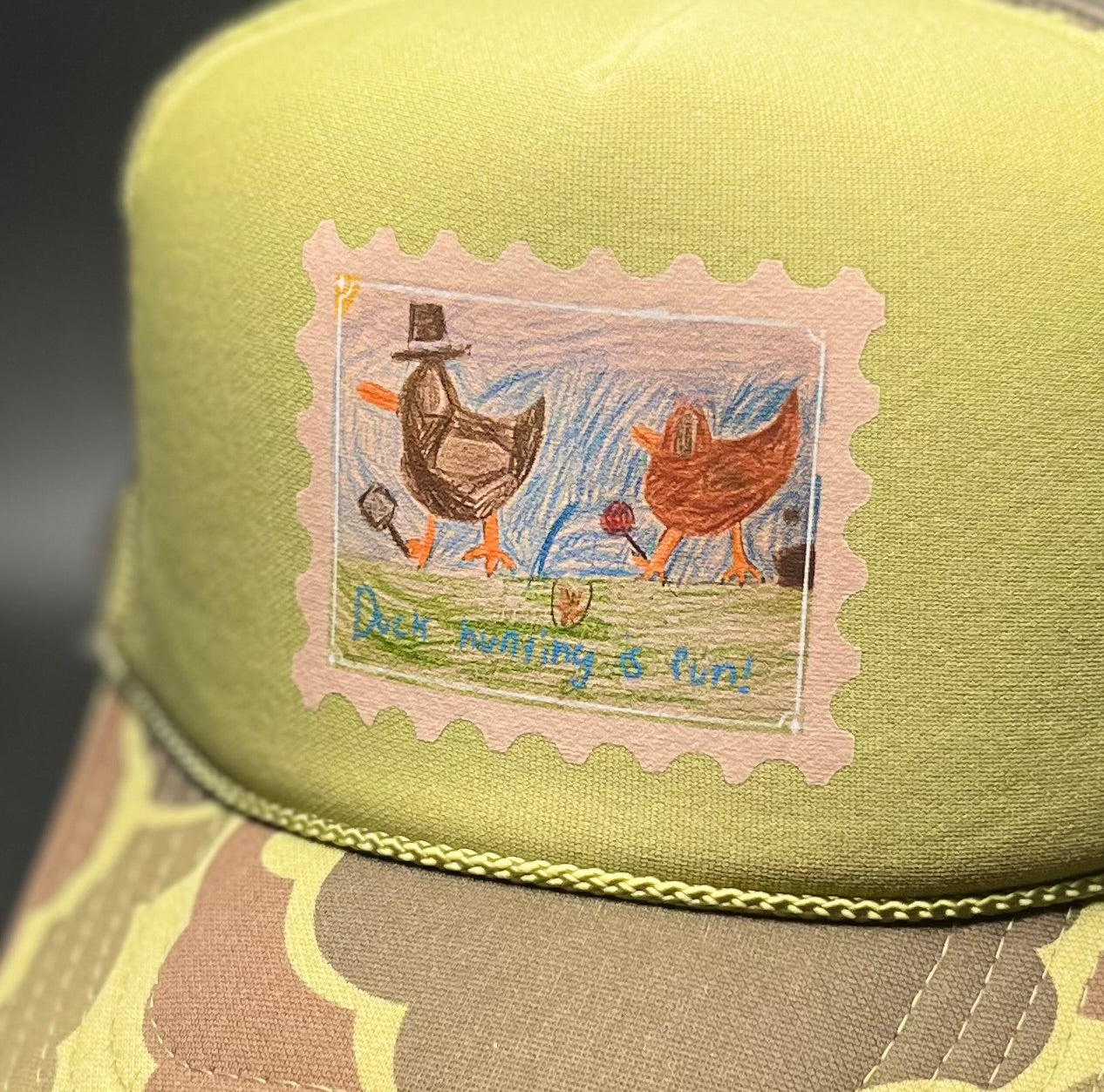 Duck Hunting is Fun Retro Trucker