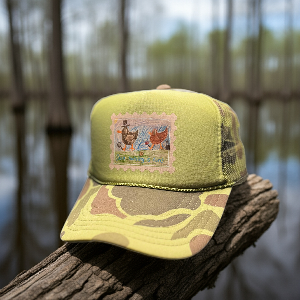 Duck Hunting is Fun Retro Trucker