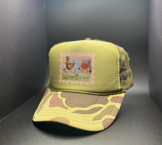 Duck Hunting is Fun Retro Trucker